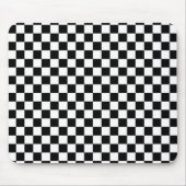 Digital Print in Schwarz/Weiß Mousepad (Vorne)