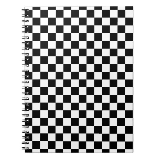 Digital Print in Schwarz/Weiß Notizblock (Vorderseite)