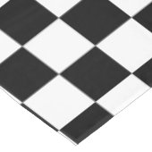 Digital Print in Schwarz/Weiß Tischdecke (Schrägansicht)