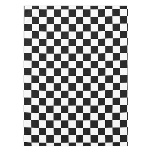 Digital Print in Schwarz/Weiß Tischdecke (Vorderseite)