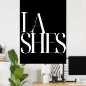 Digital Printable Lash Poster - Eyelash Extension (Heimbüro)