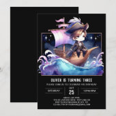 Digital Printable Pirate Einladung (Vorne/Hinten)