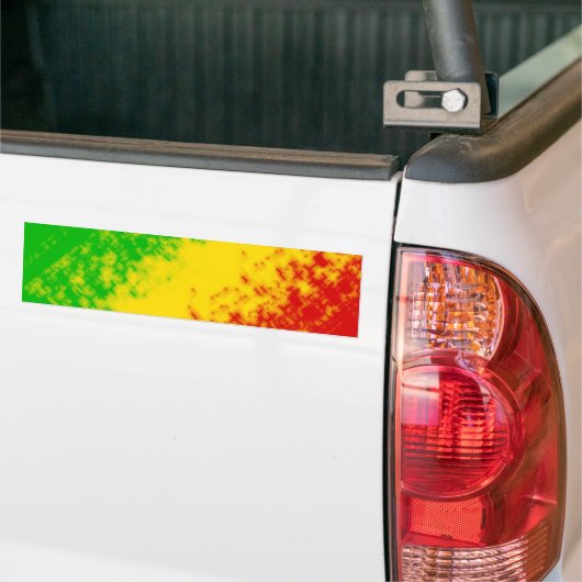 Digital Rasta Design Autoaufkleber (Auf Lkw)
