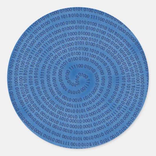 digital runder aufkleber (Vorderseite)