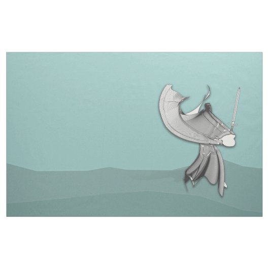 Digital Samurai Abbildung Stoff (Yard (91,4 cm))