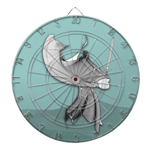 Digital Samurai Dartscheibe (vorne)