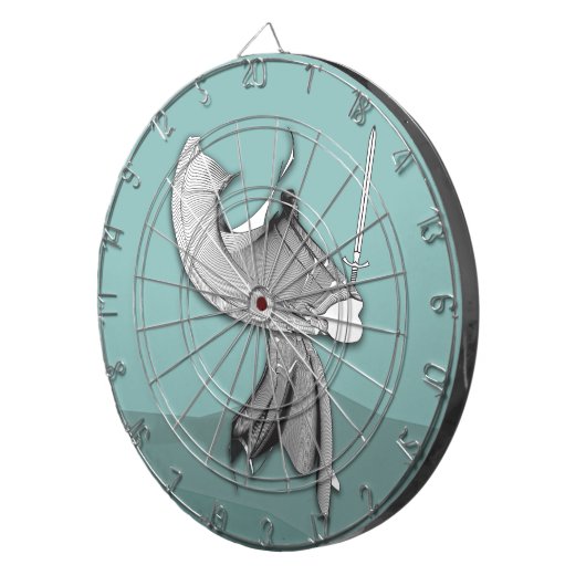 Digital Samurai Dartscheibe (Vorderseite rechts)