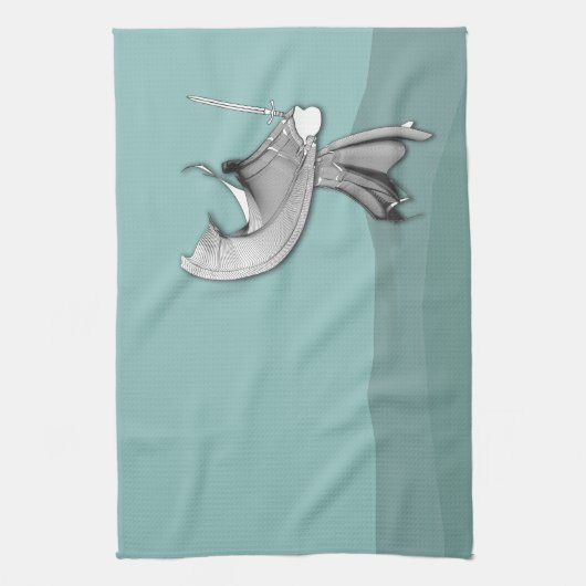 Digital Samurai Küchentuch (Vertikal)