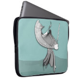 Digital Samurai Laptopschutzhülle (Vorne Rechts)