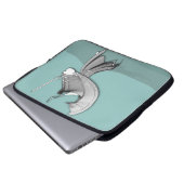 Digital Samurai Laptopschutzhülle (Vorne Knopf)