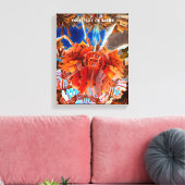 Digital Samurai Leinwanddruck (Insitu (Wohnzimmer))