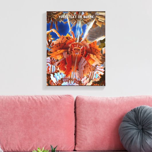 Digital Samurai Leinwanddruck (Insitu (Wohnzimmer))