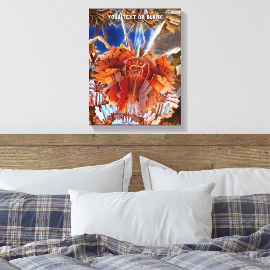 Digital Samurai Leinwanddruck (Insitu (Schlafzimmer))