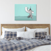 Digital Samurai Leinwanddruck (Insitu (Schlafzimmer))