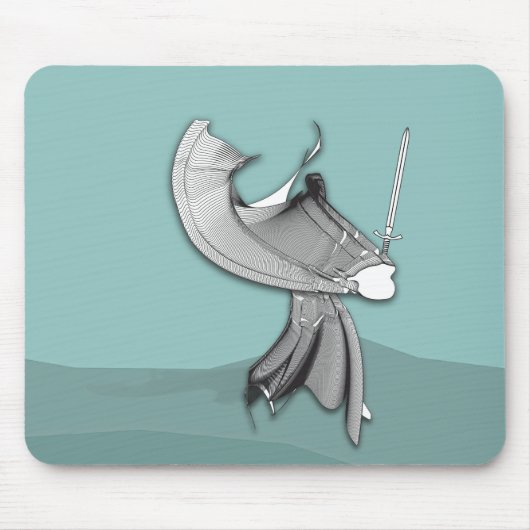 Digital Samurai Mousepad (Vorne)