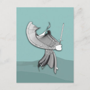 Digital Samurai Postkarte