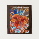 Digital Samurai Wandteppich (Vorderseite)