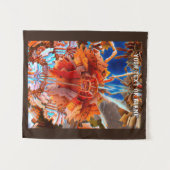 Digital Samurai Wandteppich (Vorderseite (Horizontal))