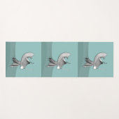 Digital Samurai Yogamatte (Vorderseite (Horizontal))