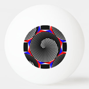 Digital Schachbrett Yin Yang von Kenneth Yoncich Tischtennisball