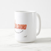 Digital-Schwert-Langarmshirt Kaffeetasse (VorderseiteRechts)
