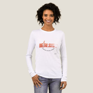 Digital-Schwert-Langarmshirt Tri-Blend Shirt