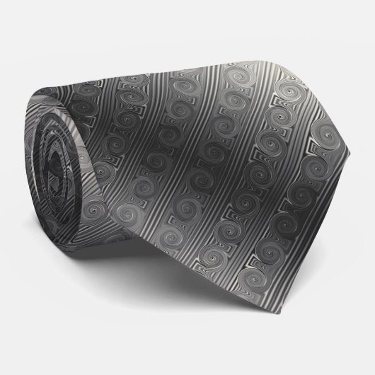 Digital-Silber und römischer Krawatte (Gerollt)