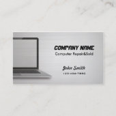 Digital Silver Computer Repair verkaufte Visitenka Visitenkarte (Vorderseite)