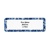 Digital Sky Blue Camouflage - mit White (Vorne)