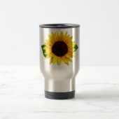 Digital-Sonnenblume Reisebecher (Mittel)