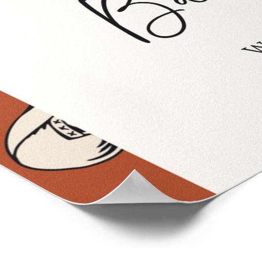 Digital Southwest Baby Dusche Willkommenspender Poster (Ecke)