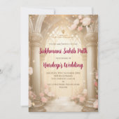 Digital Sukhmani Sahib Path & Akhand Path Einladung (Vorderseite)