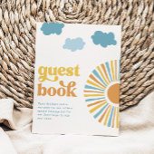Digital Sun Guest Book Sign Poster