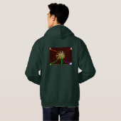 Digital Sunflower Hoodie! Hoodie (Schwarz voll)