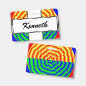 Digital Sunrise von Kenneth Yoncich Ausweis (Vorder- & Rückseite)