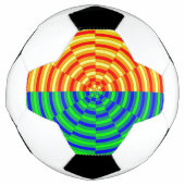 Digital Sunrise von Kenneth Yoncich Fußball (Vorderseite)