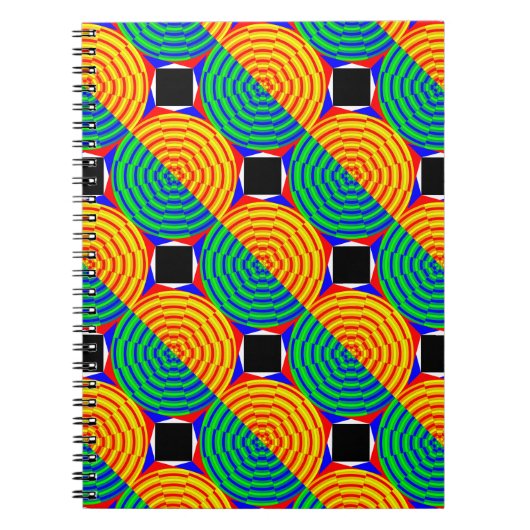Digital Sunrise von Kenneth Yoncich Notizblock (Vorderseite)