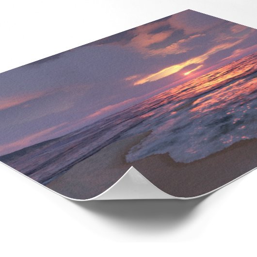 Digital Sunset Poster (Ecke)