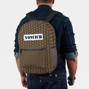 Digital Sunset von Kenneth Yoncich Bedruckter Rucksack