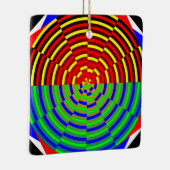 Digital Sunset von Kenneth Yoncich Keramikornament (Rechts)
