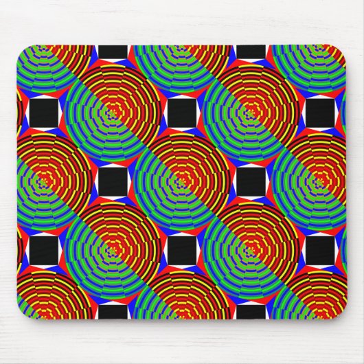Digital Sunset von Kenneth Yoncich Mousepad (Vorne)