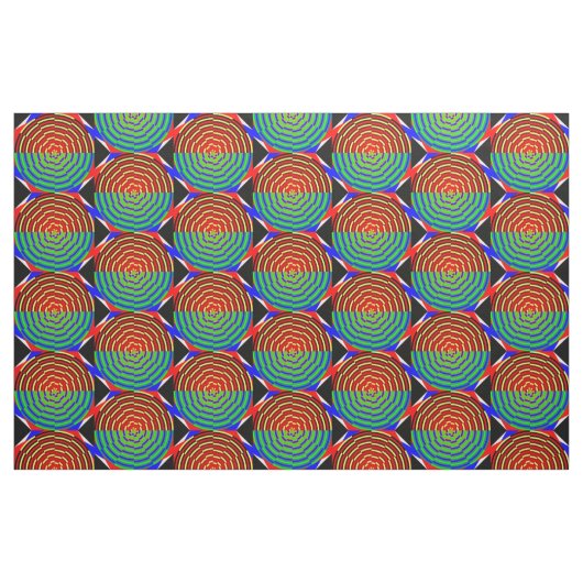 Digital Sunset von Kenneth Yoncich Stoff (Fat Quarter (45,7 x 55,9 cm))