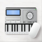 Digital-synthesizer-Tastatur Mousepad (Mit Mouse)