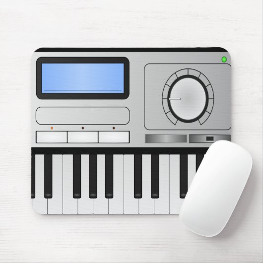 Digital-synthesizer-Tastatur Mousepad (Mit Mouse)