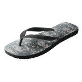Digital-Tarnmuster Badesandalen (Schrägansicht)