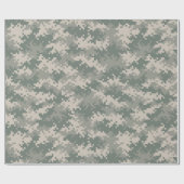 Digital-Tarnungs-Packpapier Geschenkpapier (Flach)