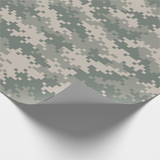 Digital-Tarnungs-Packpapier Geschenkpapier (Ecke)