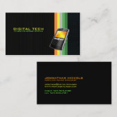 Digital Tech. Handy-Visitenkarten Visitenkarte (Vorne/Hinten)