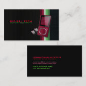 Digital Tech. Pod Business Cards Visitenkarte (Vorne/Hinten)