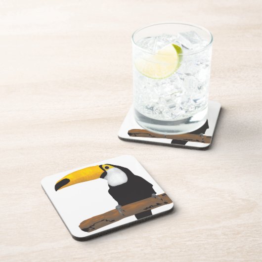 Digital Toucan Getränkeuntersetzer (Rechte Seite)